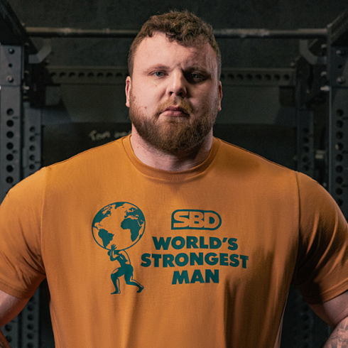 ワールドストロンゲストマン2025 Tシャツ Rust
