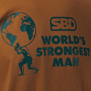 ワールドストロンゲストマン2025 Tシャツ Rust