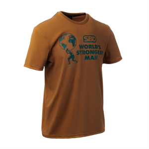 ワールドストロンゲストマン2025 Tシャツ Rust