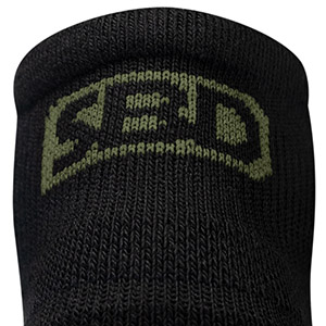 Endure トレーナーソックス BLACK
