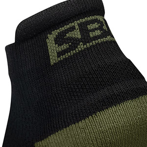Endure トレーナーソックス BLACK