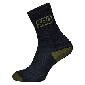 Endure スポーツソックス BLACK